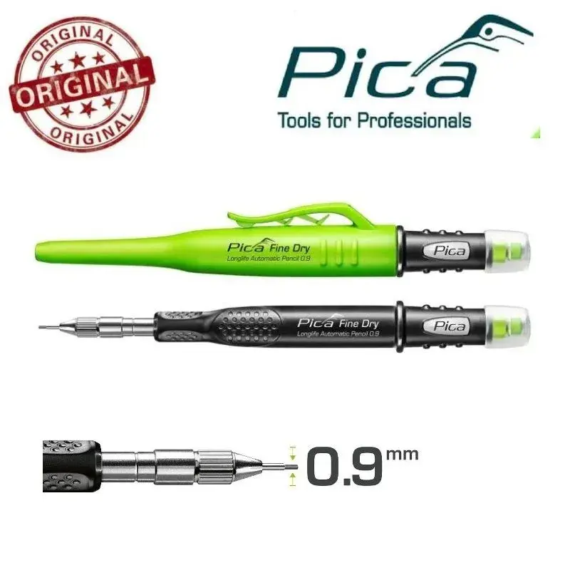 PICA-MARKER 7070 Строительный карандаш автоматический Pica FINE Dry с грифелем 0,9 мм
