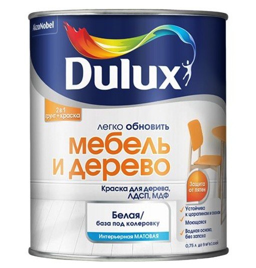 Dulux - Мебель и дерево 0,75 л.