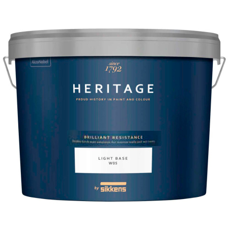Краска Sikkens Heritage Brilliant Resistance мат  W05 10л