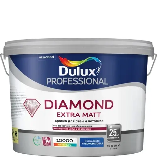 Dulux КРАСКА DX EXTRA MATT BC 9Л