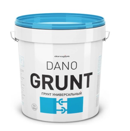 Грунтовка DANOGIPS " Dano Grunt" глубокого проникновения для внутренних работ и наружных работ 10л