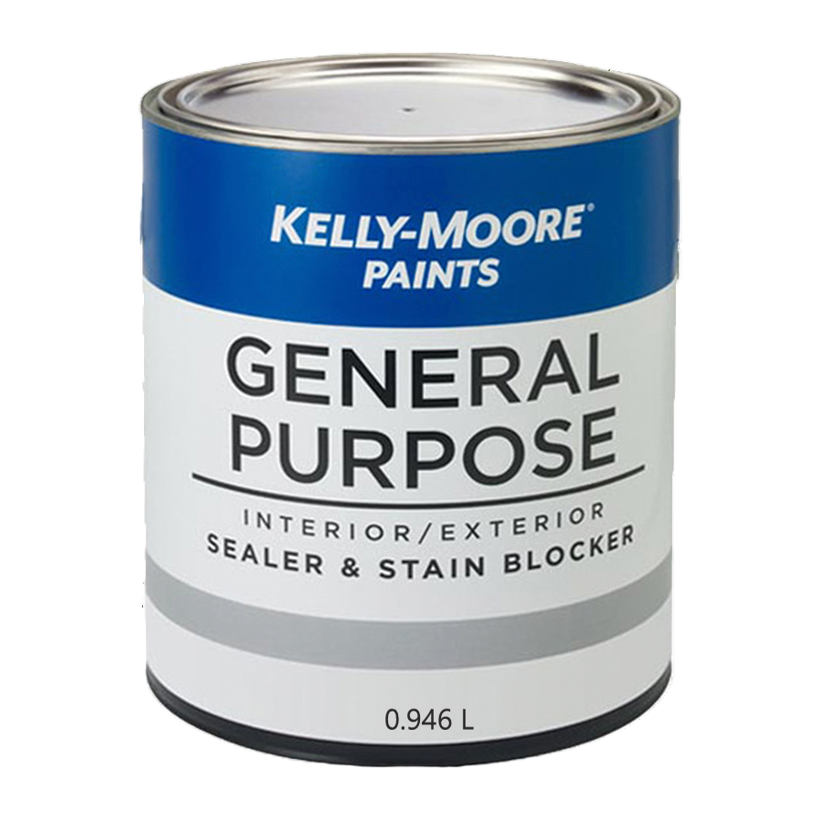Грунт универсальный акриловый KELLY-MOORE General Purpose (цвет: white, satin), банка 3,78л
