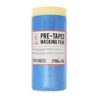 Маскирующая плёнка с клеящей лентой RoxelPro Pre-Taped Masking Film ROXTOP 2700мм х 20м 336272