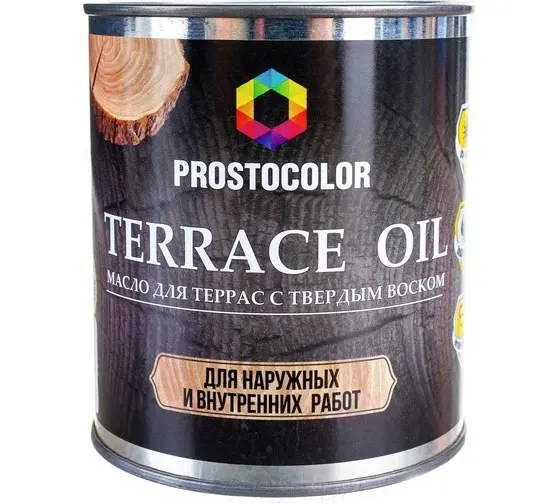 Масло для террас PROSTOCOLOR (бесцветный) 5 л 101166