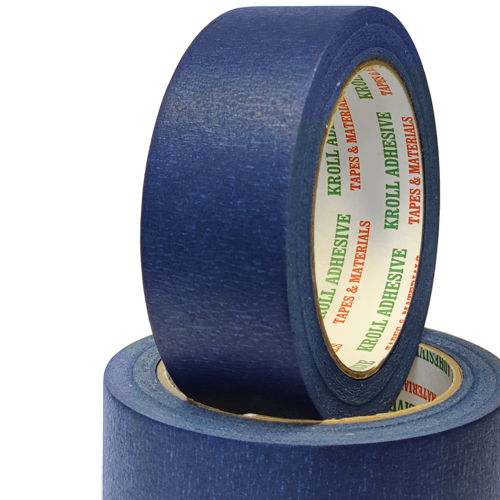 Малярная лента Маскировочная KROLL ADHESIVE Blu 80/50